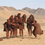 Himba dancing